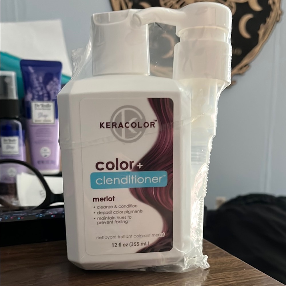 Color + Clenditioner Merlot Hair Color